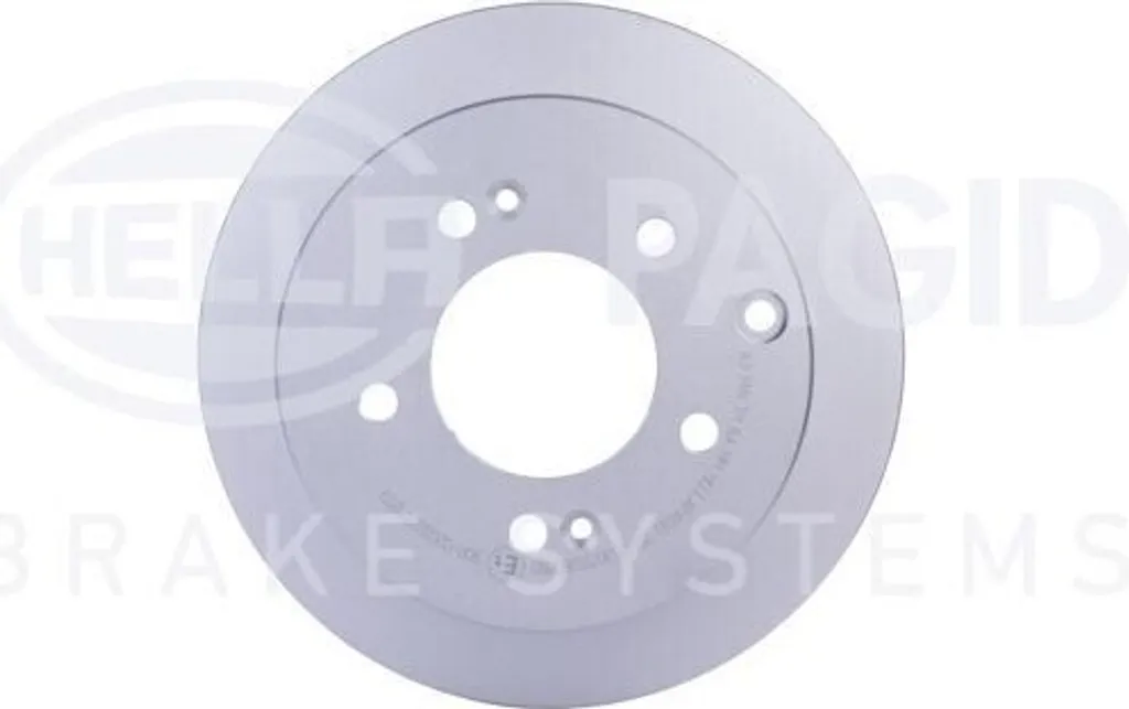 Disque de frein arrière HELLA 584110Q300 pour Kia Soul & Cerato II