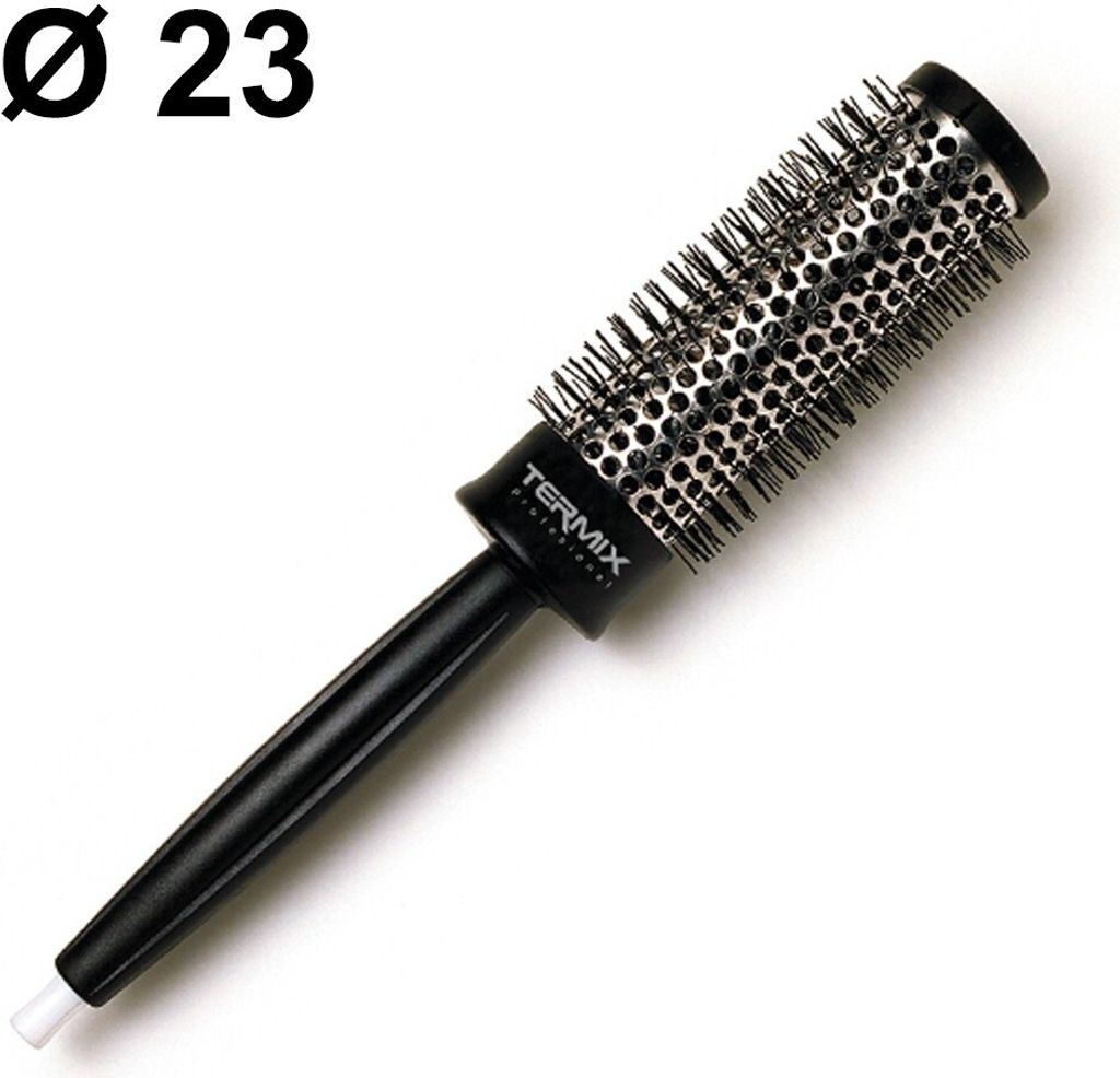 Termix Professional Hairbrush 23mm Aluminum Thermal Hairbrush with Nylon Bristles