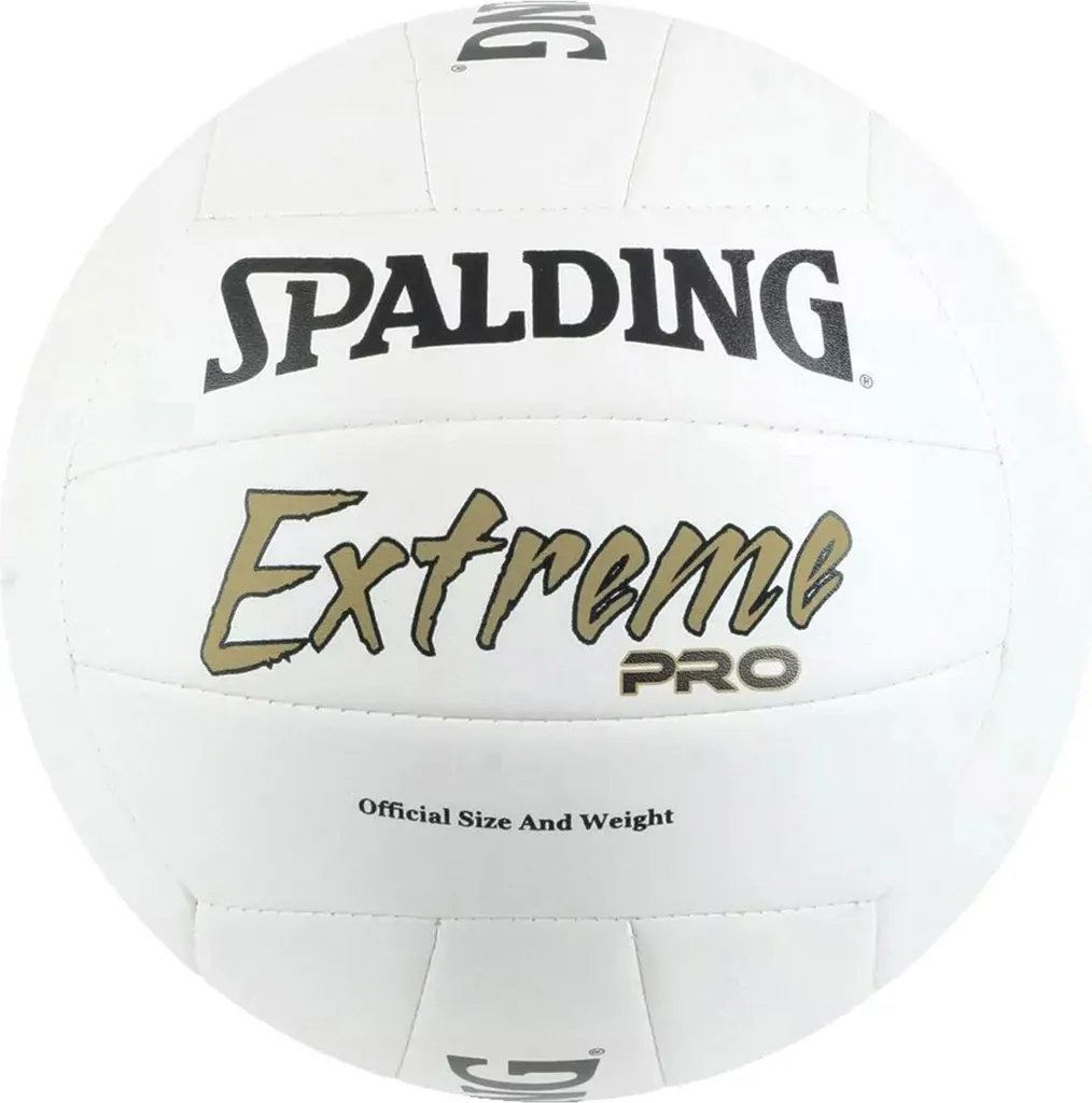 Ballon de Volleyball Spalding Blanc pour Match et Entraînement Club