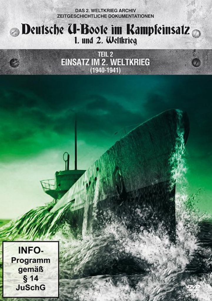 Deutsche U-Boote im Kampfeinsatz 1940 - 1941 (DVD)