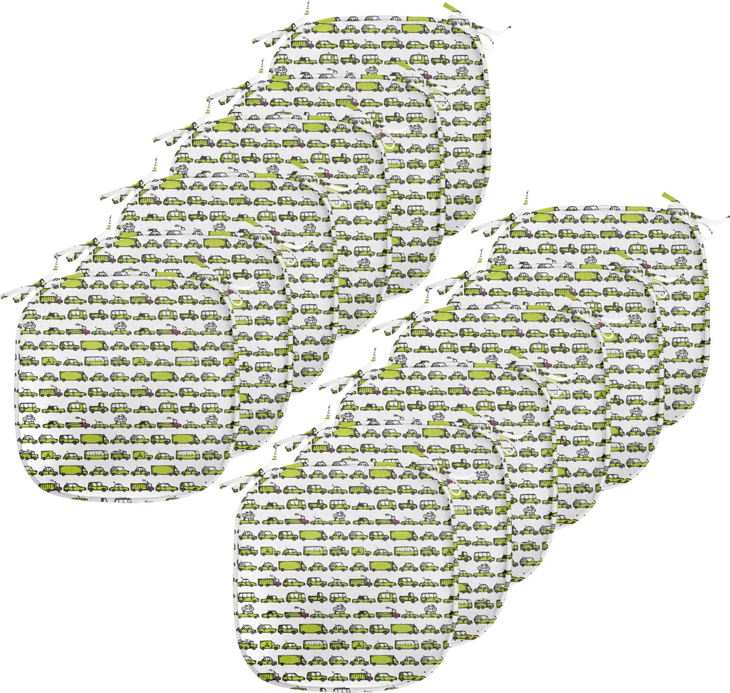 Cuscini Coprisedia 12 Pezzi 40x40 Impermeabili Verde Mela ABAKUHAUS