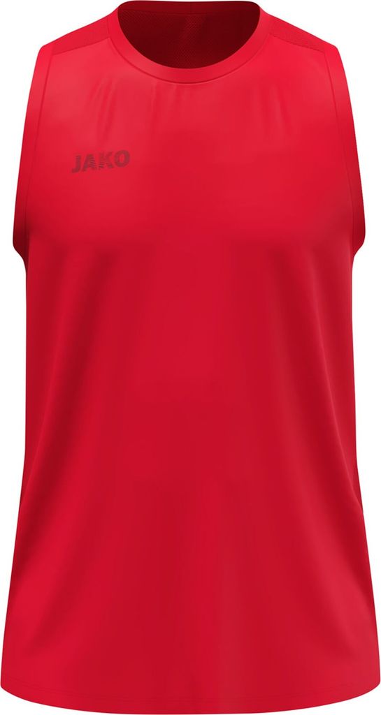 JAKO Kinder Tanktop Light Flow - 6076, Farbe:rot, Größe:128