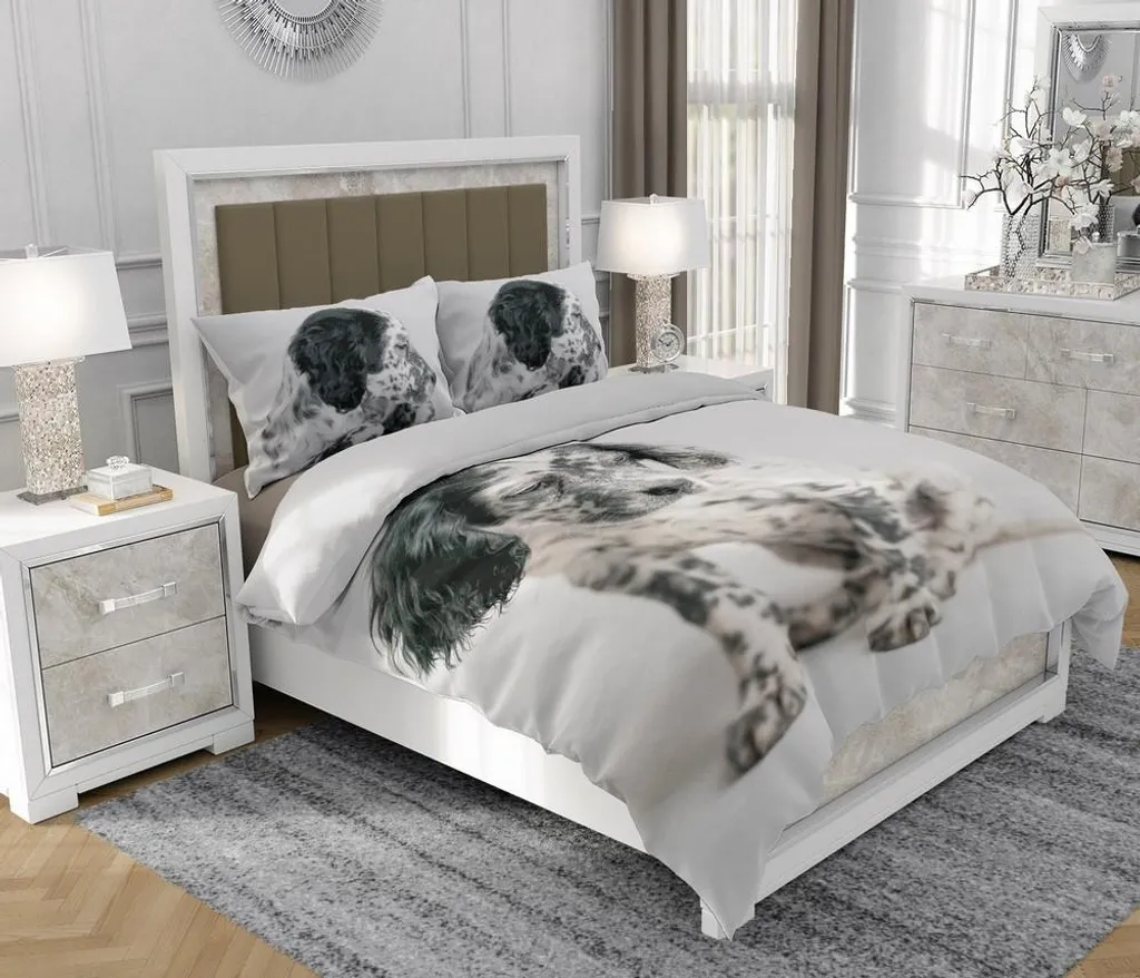 Herding Set Biancheria da Letto con Effetto 3D, Pallone da Calcio