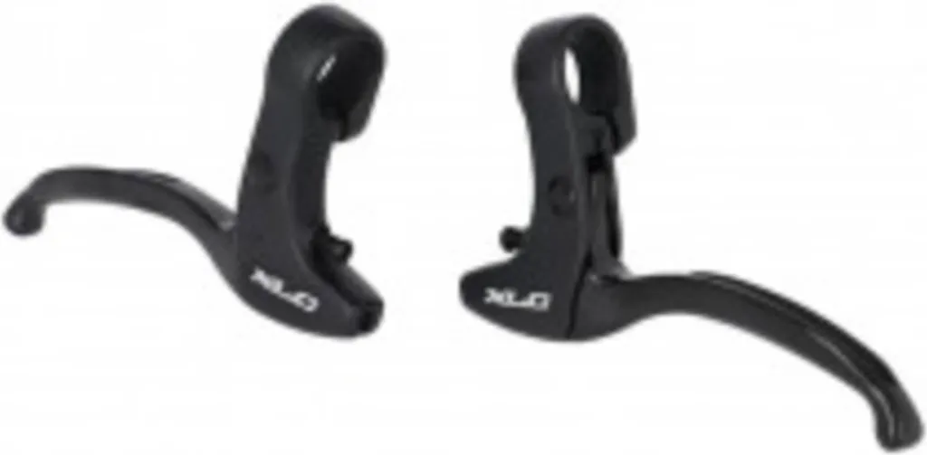 Leviers de frein vélo en alu noir pour système à tambour XLC BL-V13 kit