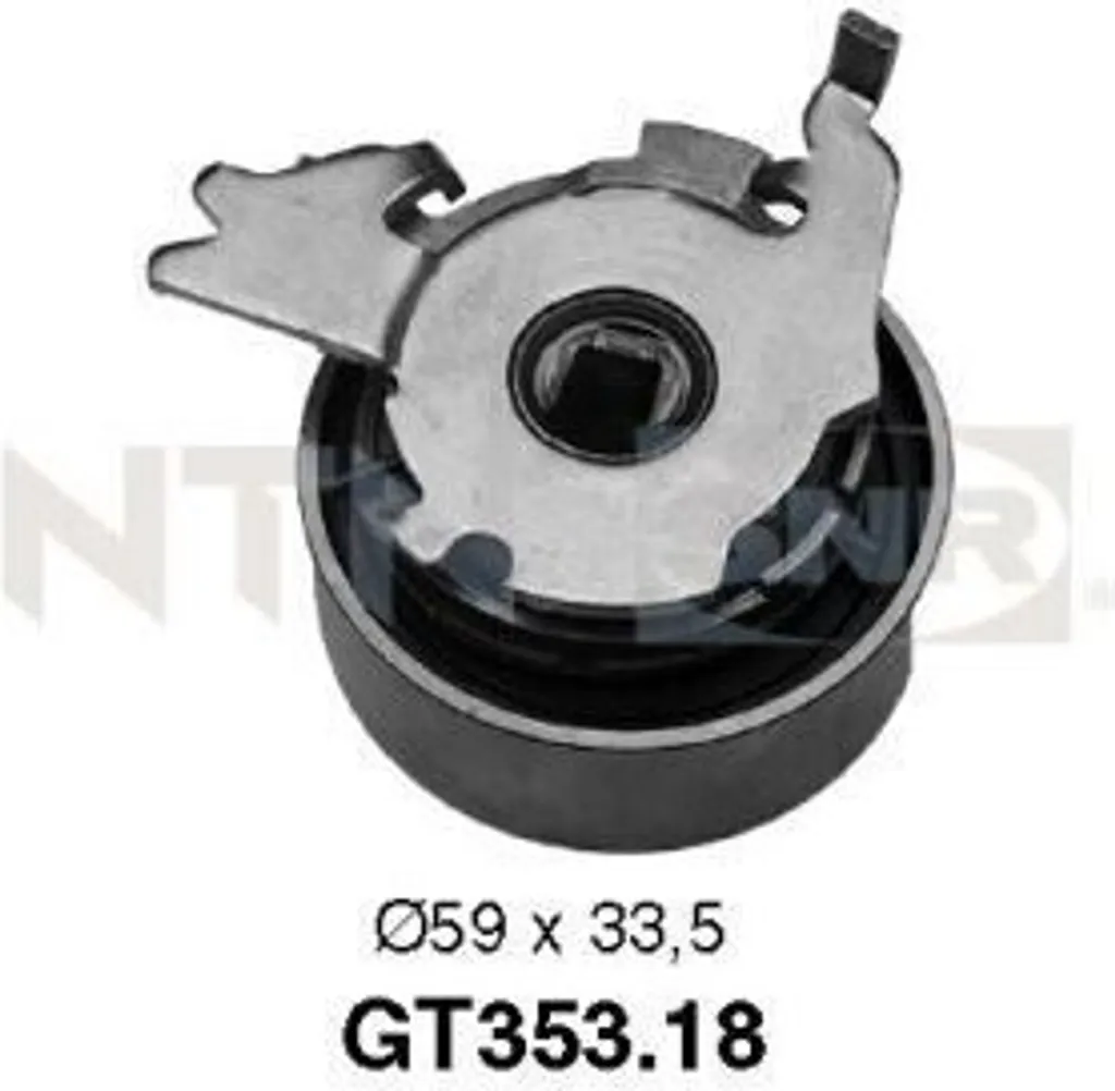 Supprimez les bruits de distribution avec le galet SNR GT353.18 Opel