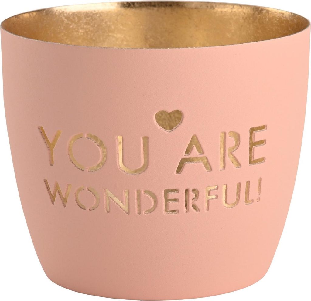 Gift Company Windlicht Madras You are wonderful! M, Produktbild 