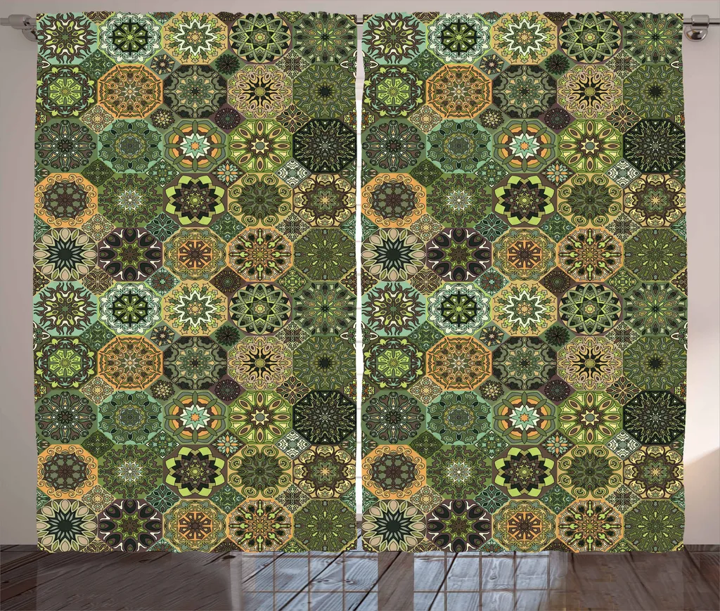 Tenda Mandala ABAKUHAUS 280x175 cm - Arredo Rustico e Orientale Chic