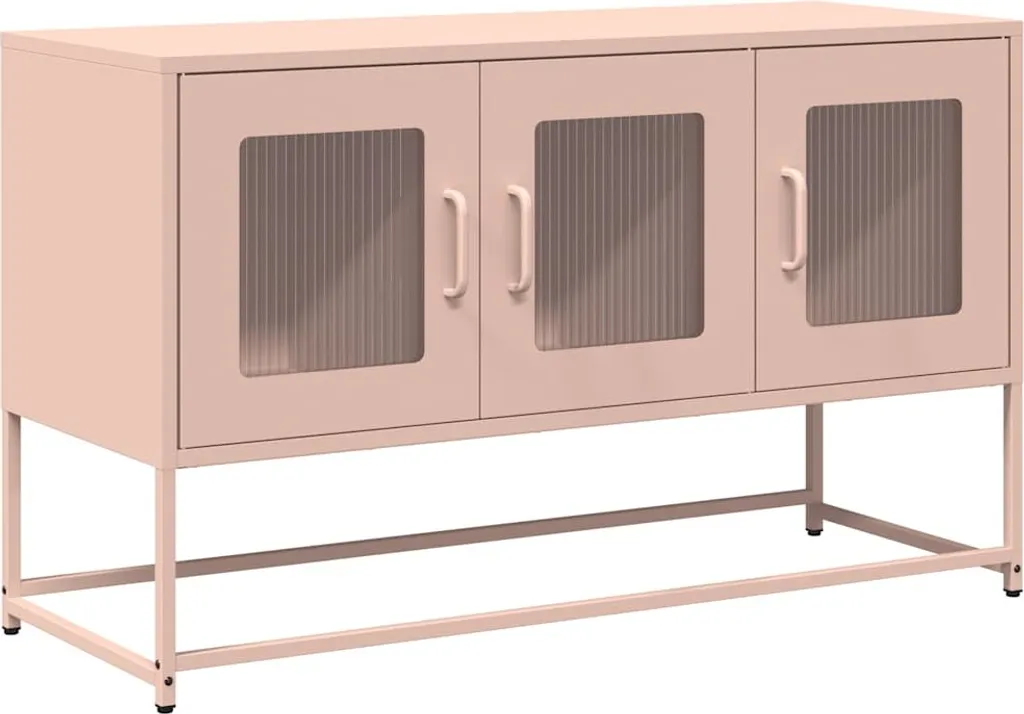 SYFAX Mobile TV in Acciaio Rosa 100x40 | Arredamento Moderno Design