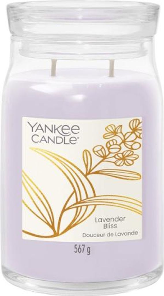 Signature Large Jar 2-Docht - Lavender Bliss