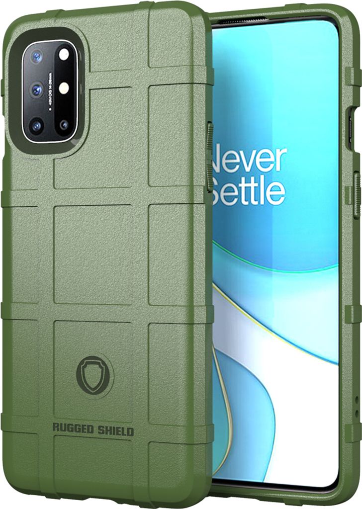 OnePlus 8T Hülle, LaimTop Weich TPU Silikon Stossfest Anti-rutsch Tasche Heavy Duty Schutzhülle für OnePlus 8T Grün
