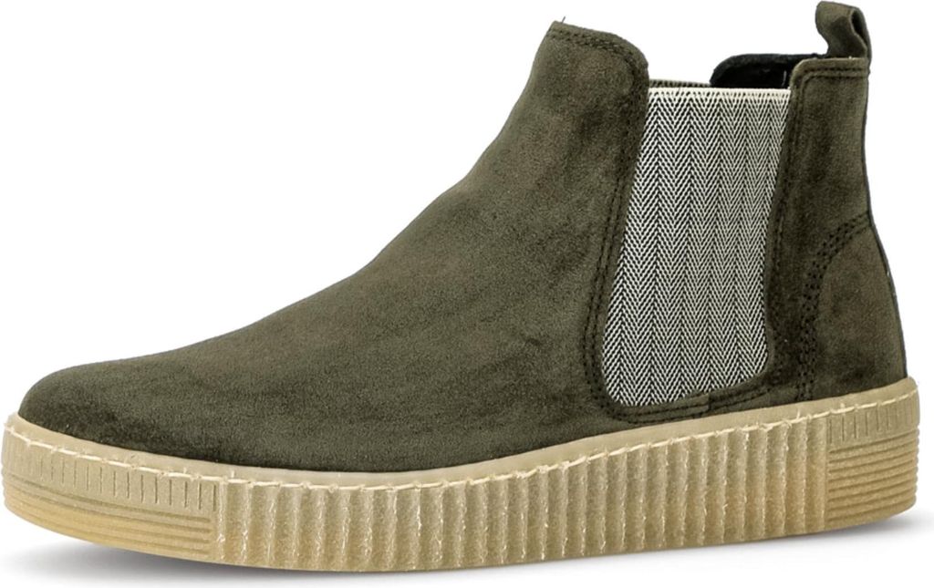 Gabor Chelsea Boots Damen 32303938333837 Oliv 37 1/2 EU