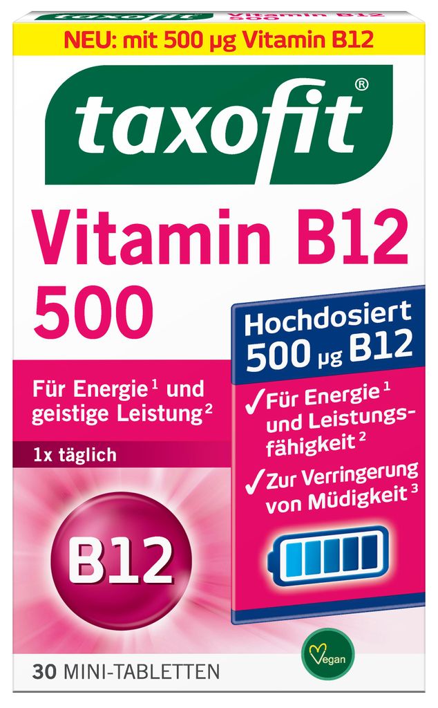 taxofit Vitamin B12 500 30 St
