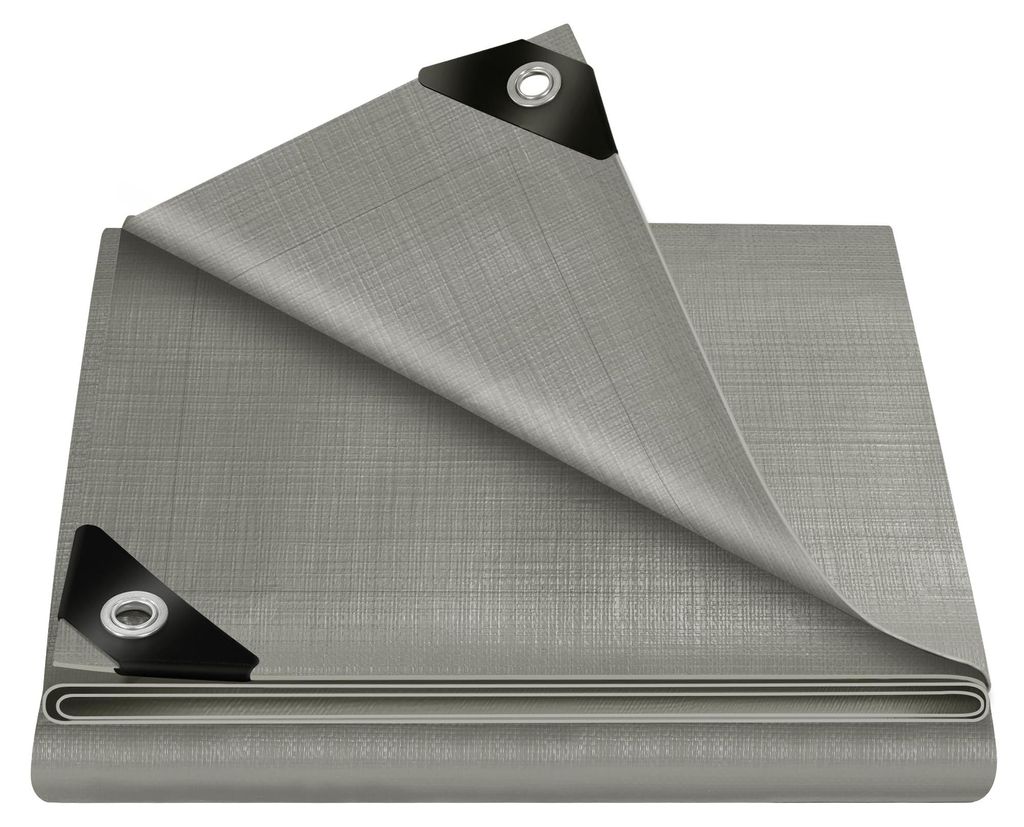 Abdeckplane 4x4 m wasserdicht, 280 g/m² PE Schutzplane mit Produktbild 