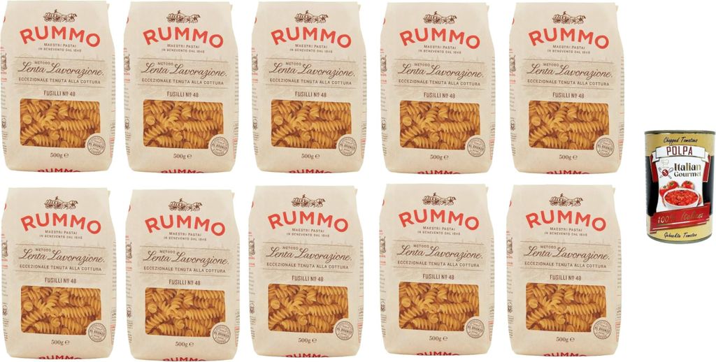 Rummo Fusilli n° 48 Pasta Lenta Lavorazione Teigwaren aus Produktbild 