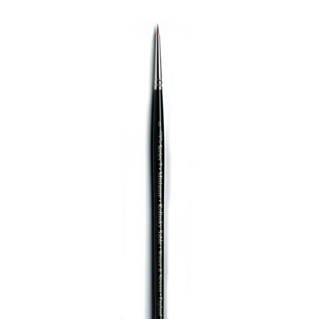 Pinceau Retouche Fine Aquarelle Winsor Newton Serie 7 No.0 Martre 07000