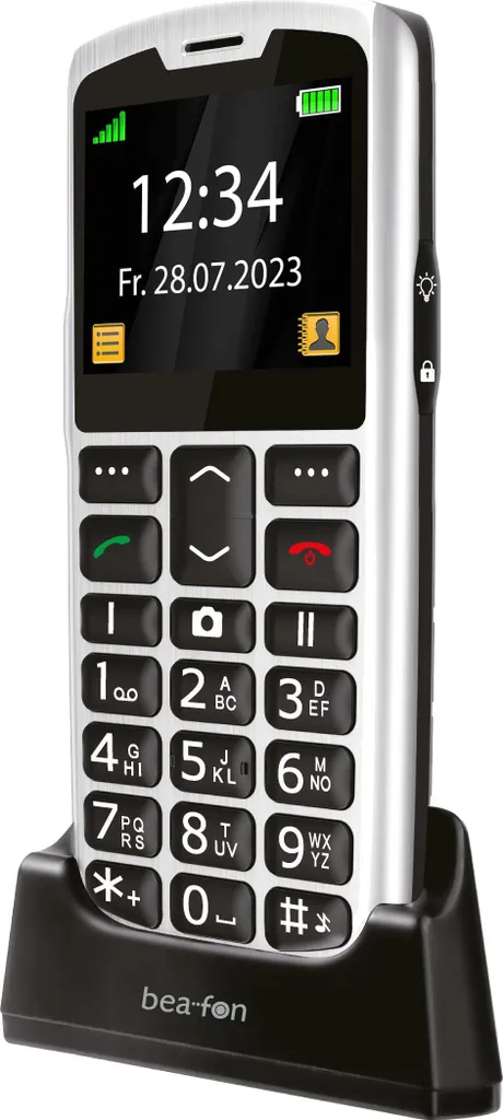 Beafon SL260 Téléphone à Grosses Touches pour Senior - Lisibilité Max