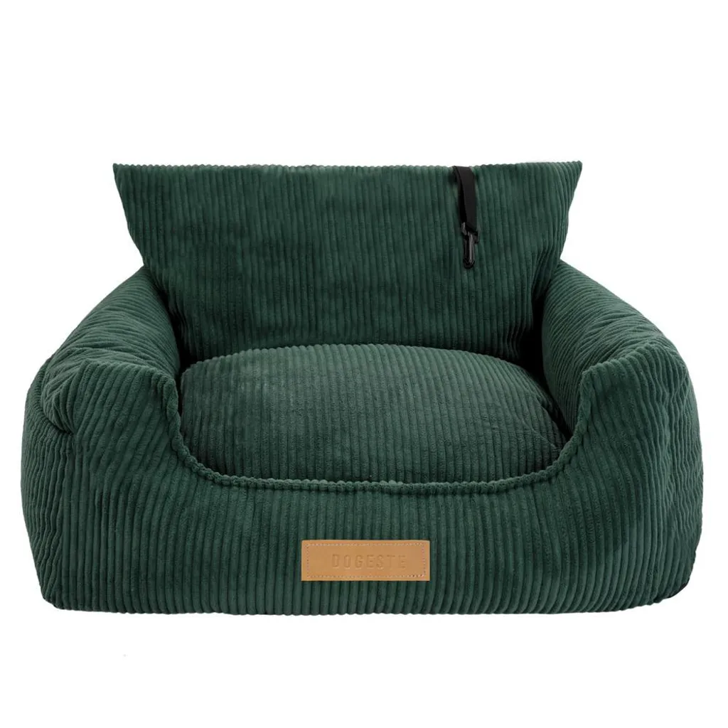 Trasportino, cuccia 2in1 Dogeste Comfi – verde - 1