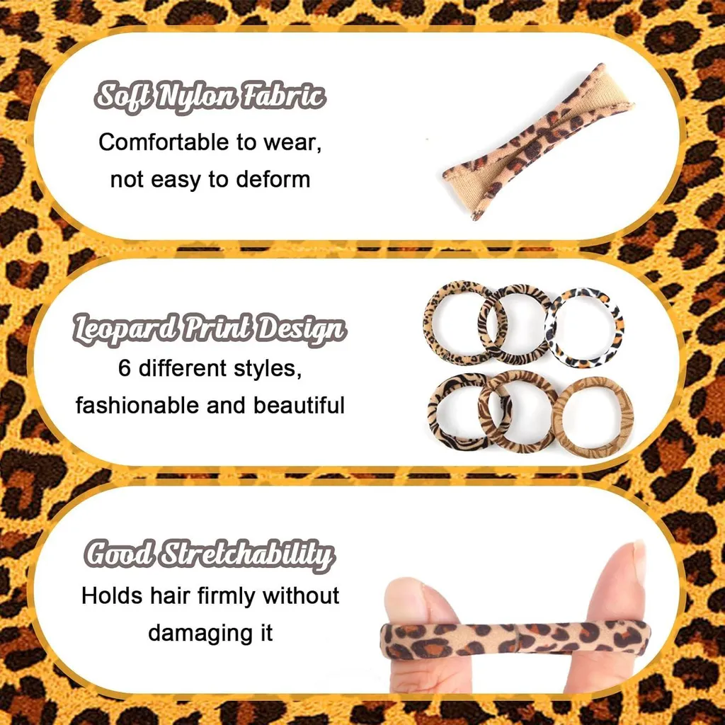 30 Elastici in Nylon per Capelli | Accessori Treccia Professionale - 3