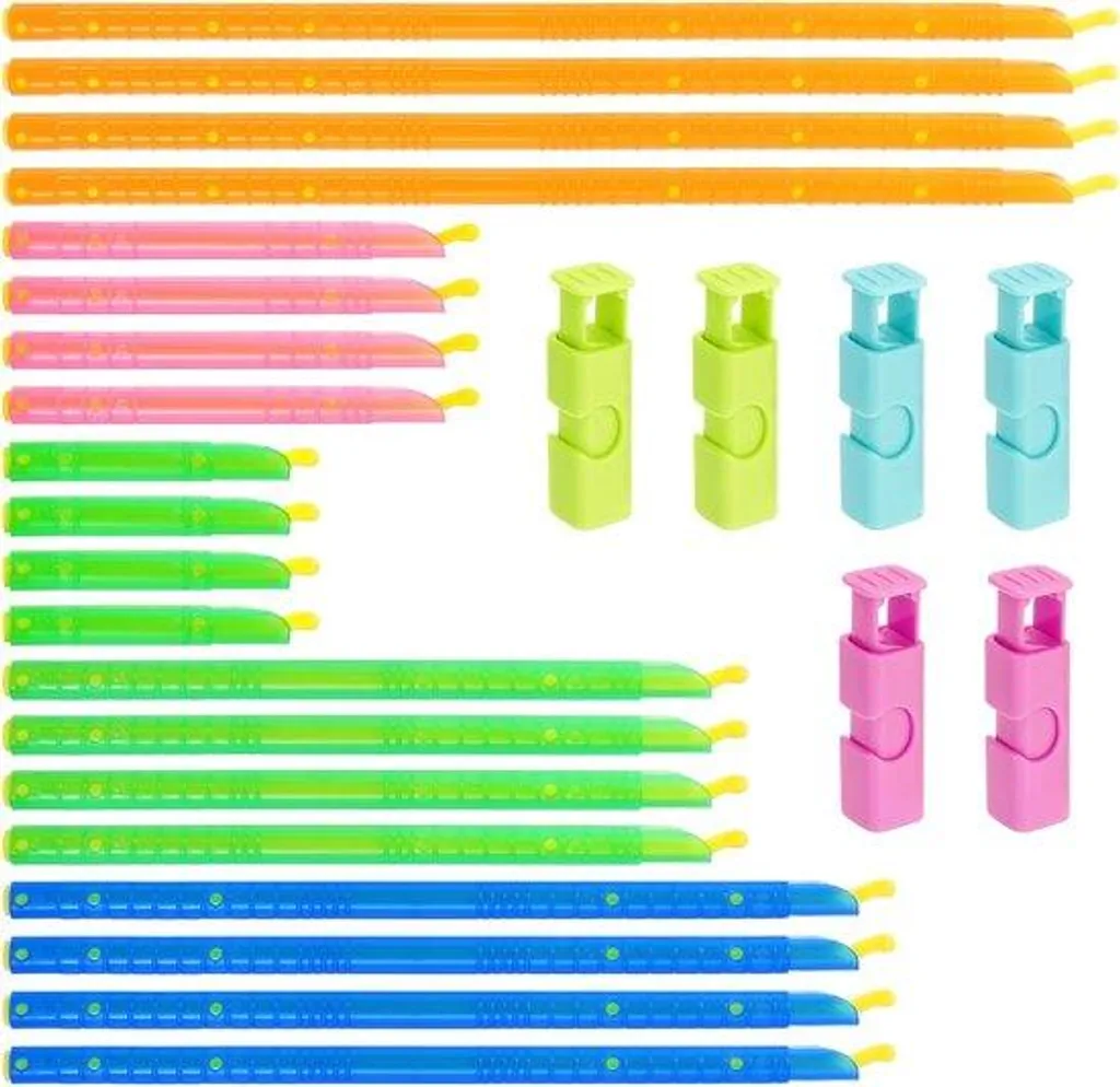Clips pour snacks contre l'humidité : 26 pinces pour sachets ouverts