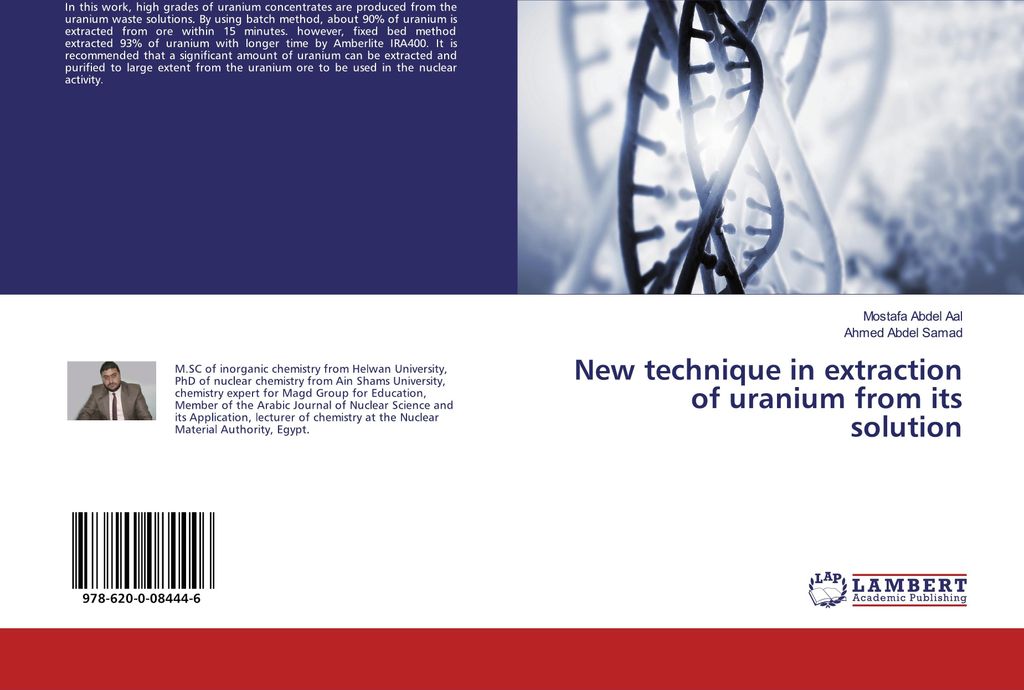 New technique in extraction of uranium from its solution