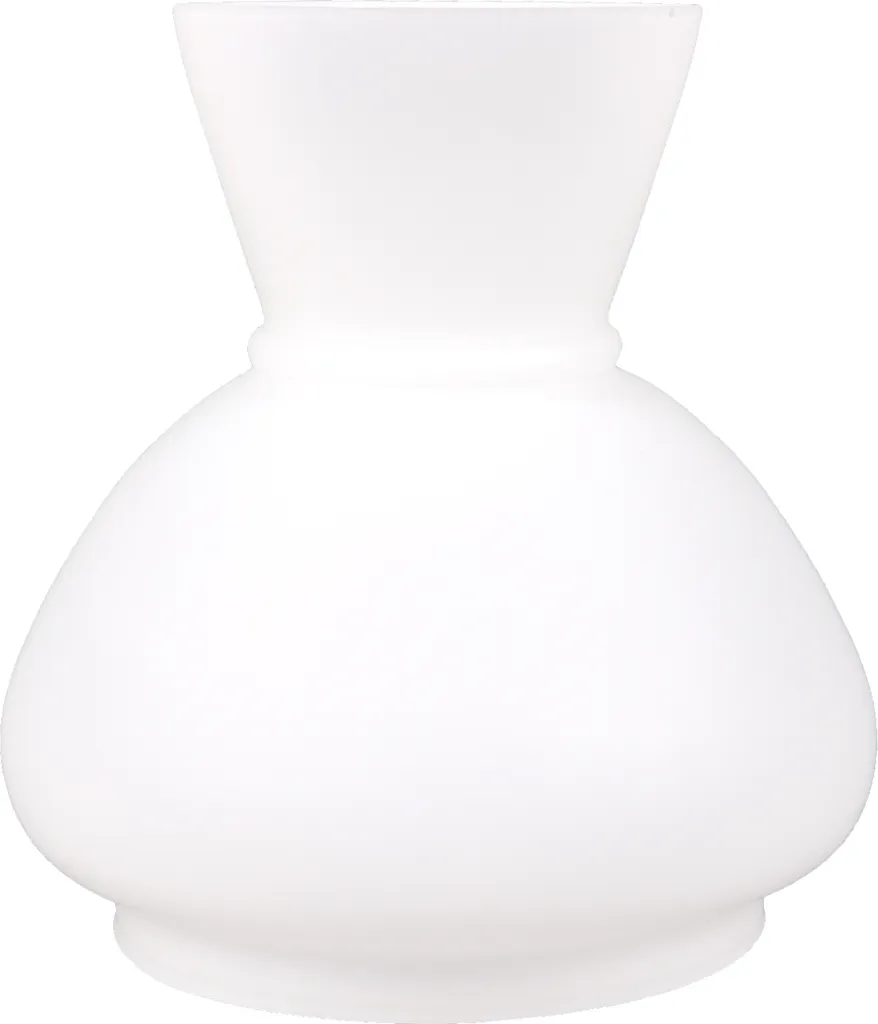 Verre de lampe de rechange opale blanc Ø 110mm pour lampe à pétrole