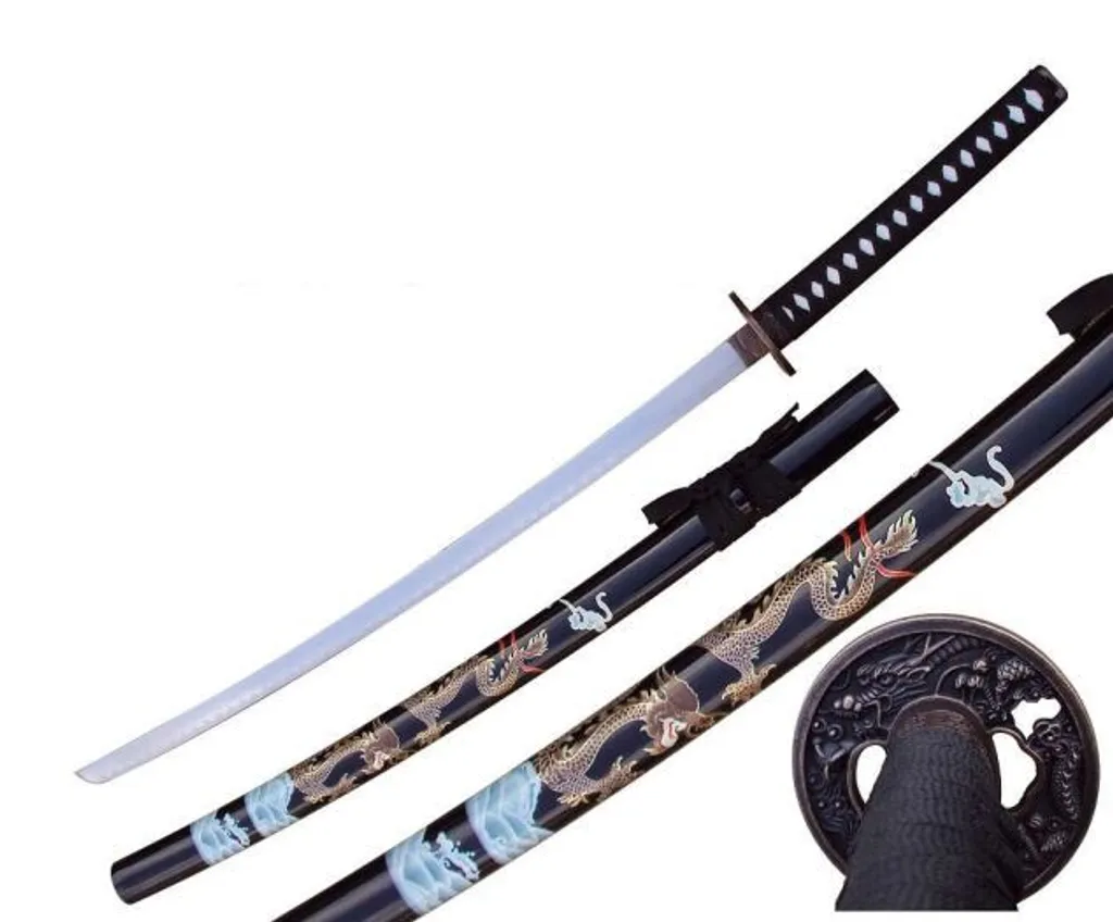 Regala una Katana Samurai 4KM100-405BK | Arredamento Ninja di Lusso