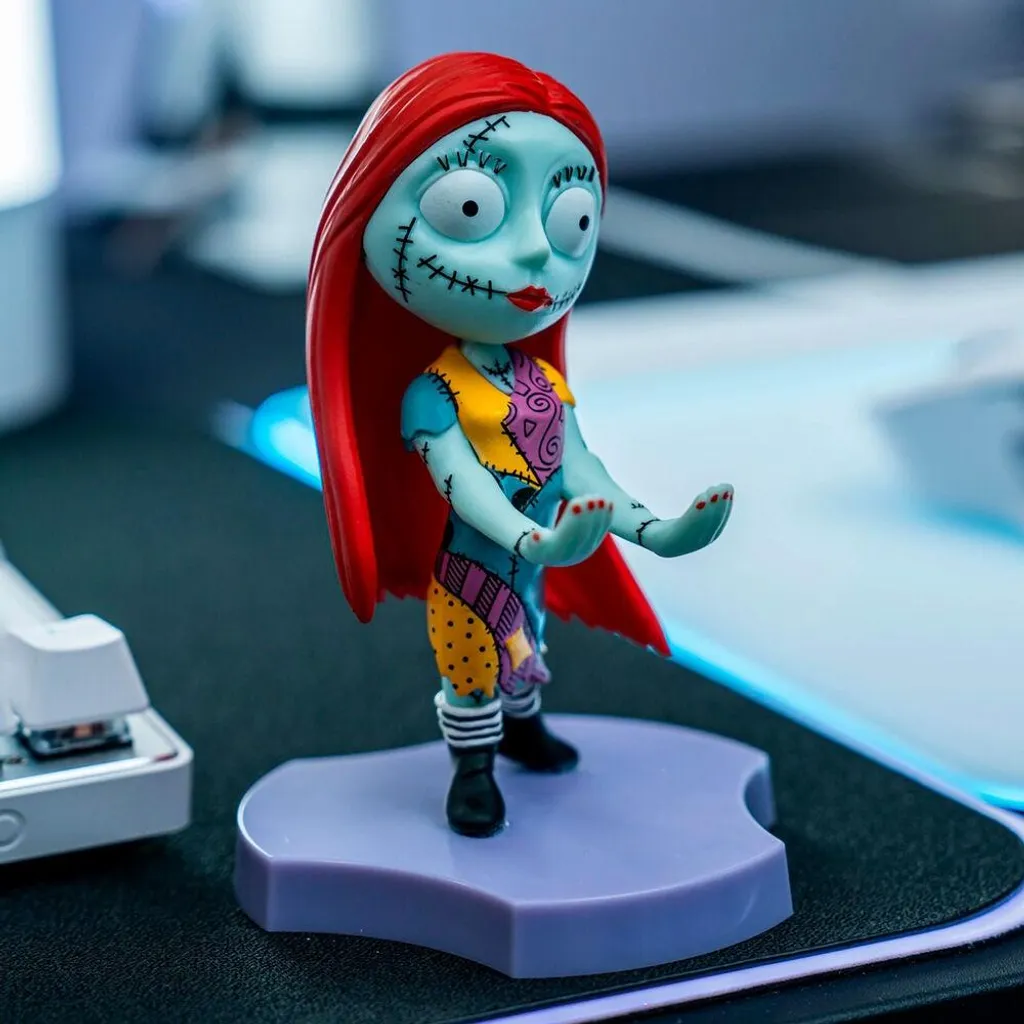 Support Manette et Smartphone Sally Cable Guy - Figurine Disney Original - 8