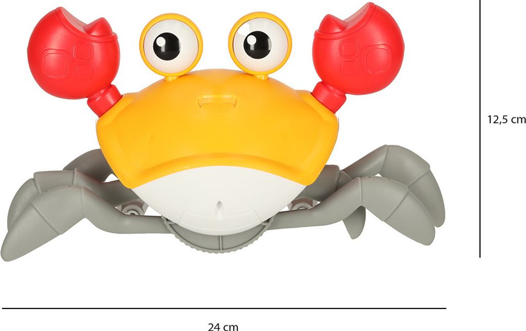 Interaktivní krab se žlutým zvukem Obrázek produktu 5