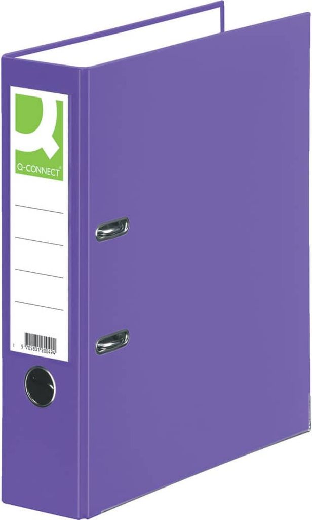 Q-Connect Ordner PP - A4, 80 mm, violett