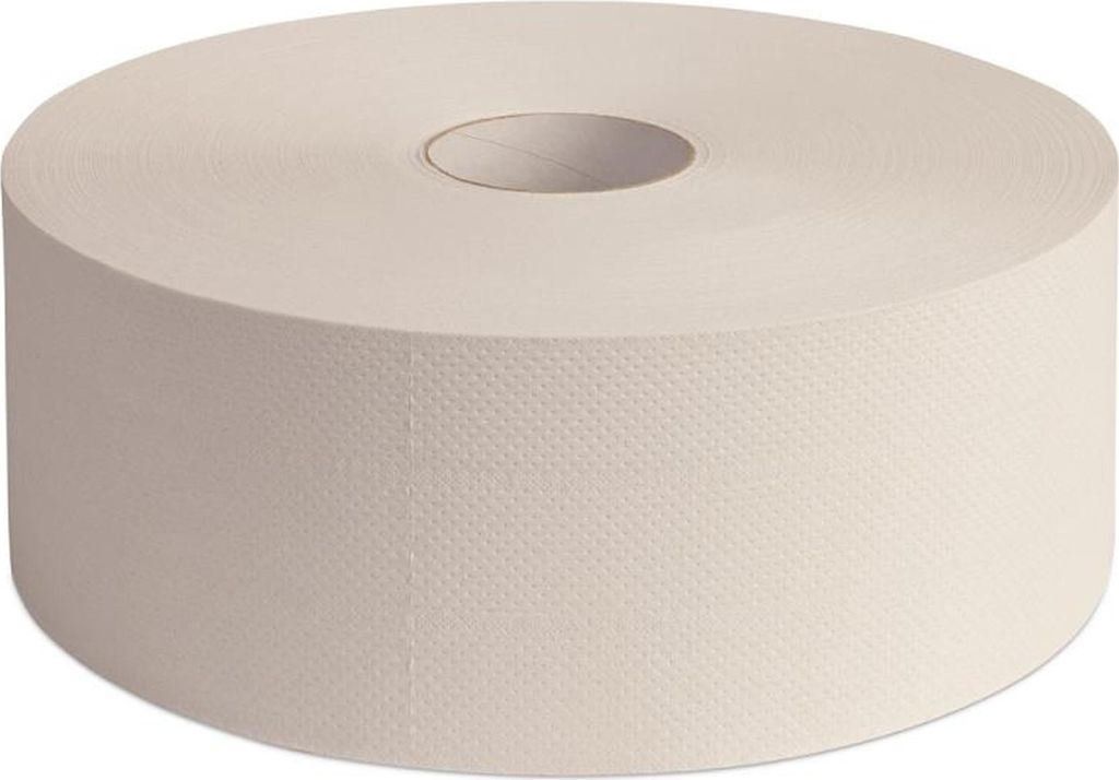 JUPP Midi Großrollen | recycling | 2-lagig | 6 Rollen | Toilettenpapier | weiß