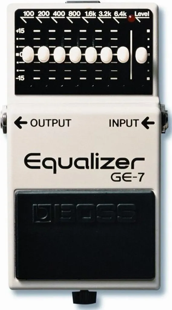 Boss GE-7 Graphic Equalizer Pédale d'Égalisation pour Guitare et Basse
