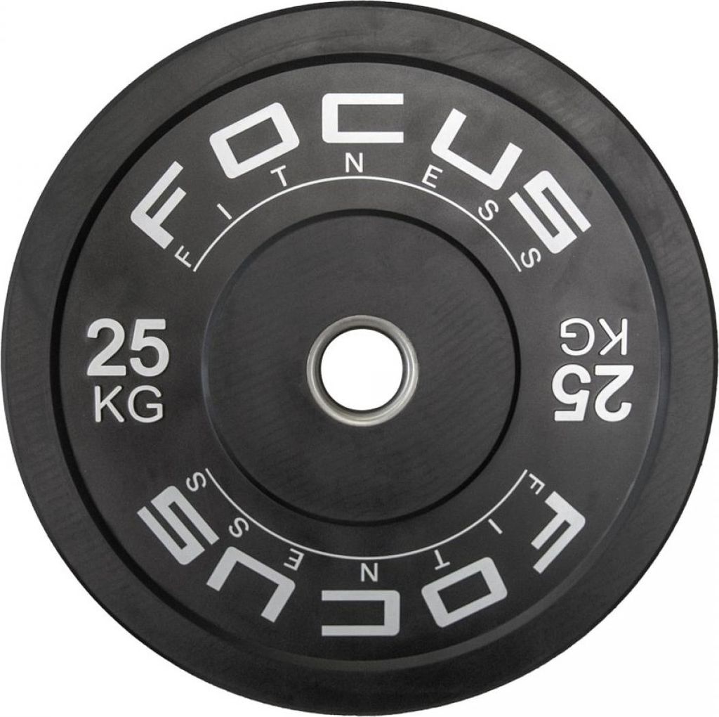 Olympische Hantelscheibe 50 mm - Focus Fitness Bumper Produktbild 