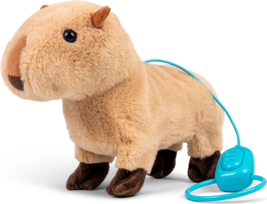 Plyšová hračka Capybara Animigos na vodítku s funkciou Obrázok produktu 