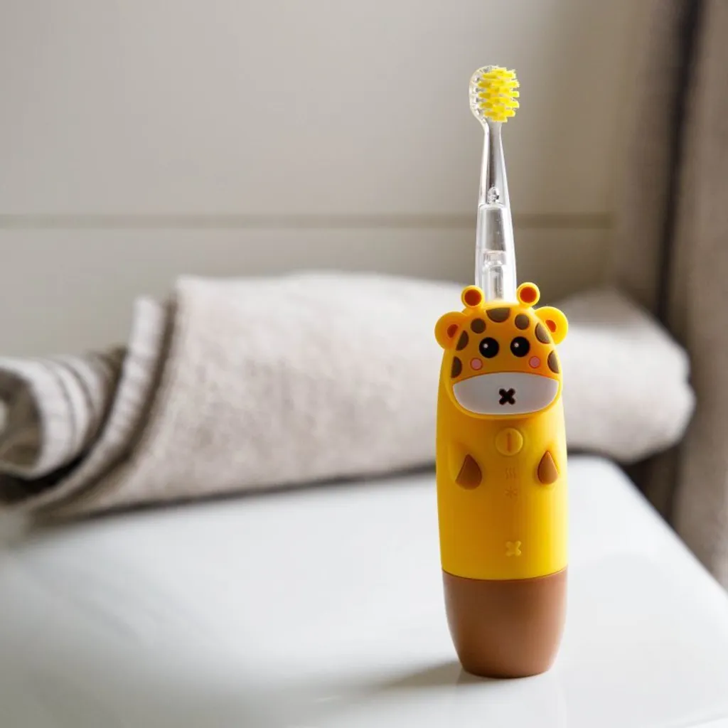 innoGIO GIOGiraffe Brosse à dents sonique jaune pour enfants 1 pc - 7