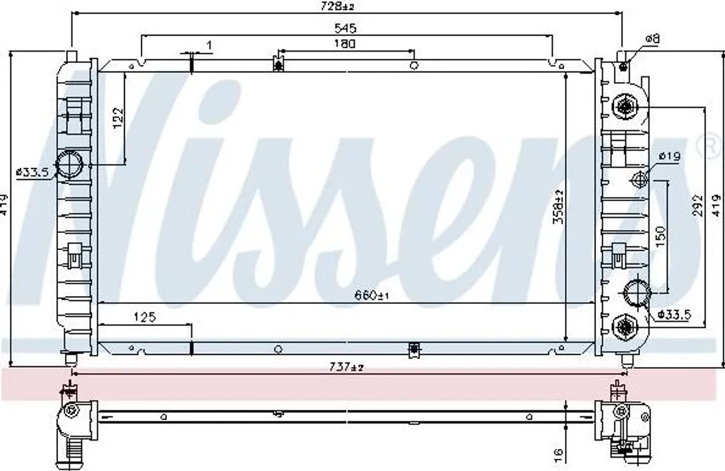 Refroidir le Moteur de votre Blazer avec le Radiateur NISSENS 69454