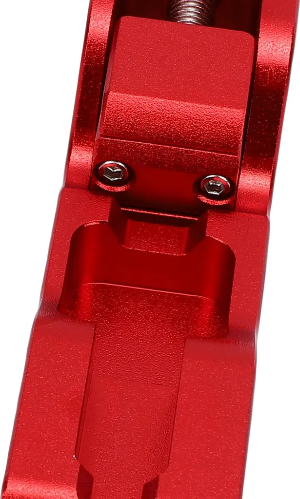 Strumento per misurare la distanza tra gli elettrodi delle candele con 32 lame, sensore in acciaio, misura la distanza tra gli elettrodi delle candele della maggior parte dei connettori filettati da 10 mm, 12 mm, 14 mm e 16 mm. Rosso - 5