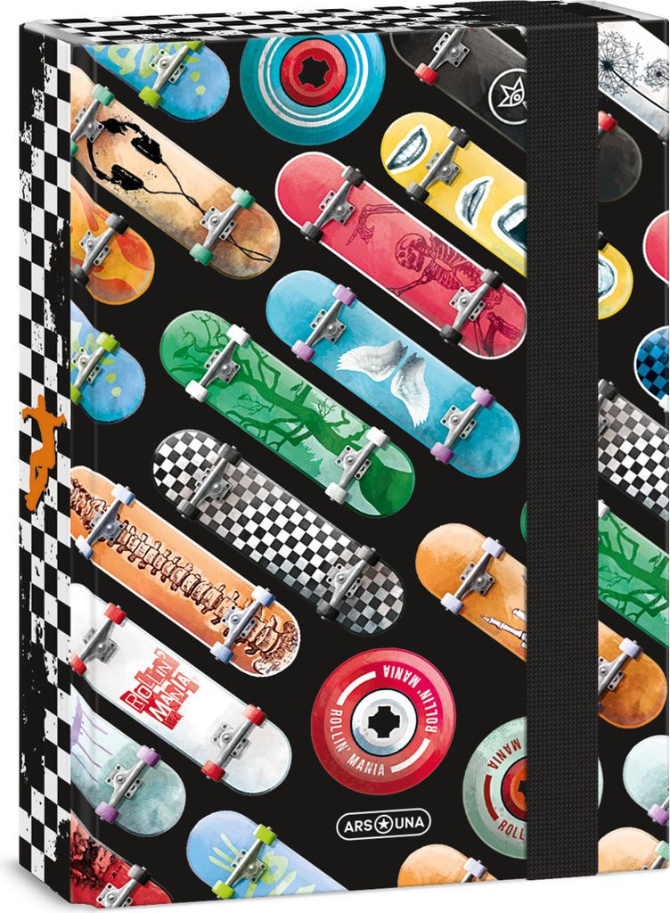 Scatola per quaderno Rollin' Mania A5 Immagine del prodotto 