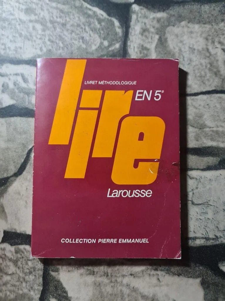 Cahier de Méthode Français 5ème Lire en 5e - Collection Pierre Emmanuel