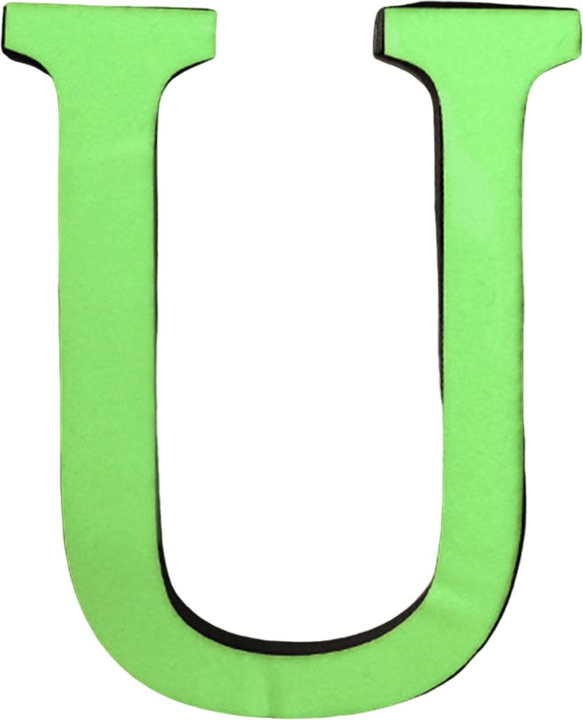 Buchstaben-Wandaufkleber, Heimdekoration, leuchtender Buchstaben-Aufkleber, zum Abziehen und Aufkleben, Wandkunst, Alphabet-Aufkleber für Wohnzimm...
