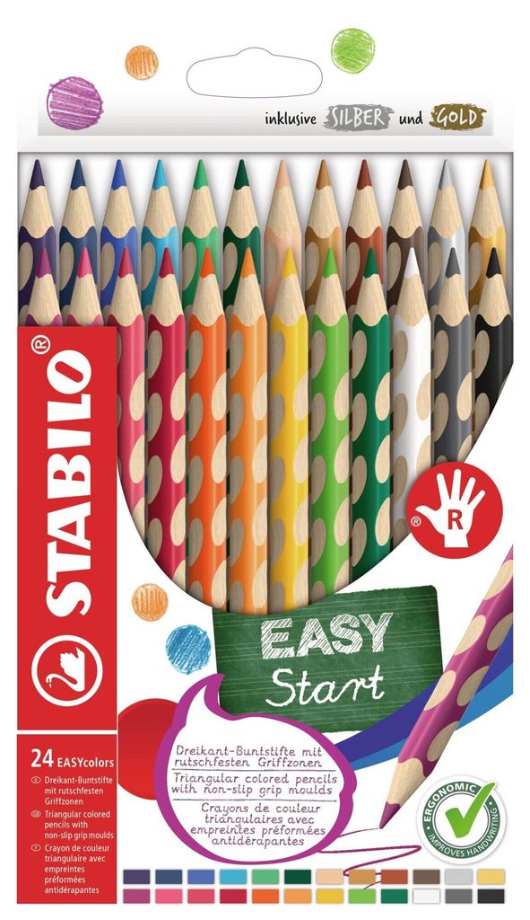 STABILO Ergonomischer Buntstift für Rechtshänder -  Produktbild 