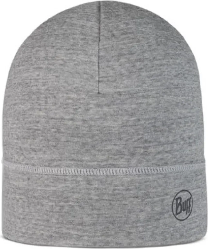 Buff Berretto Merino Lightweight Adulti - Grigio Chiaro Taglia Unica