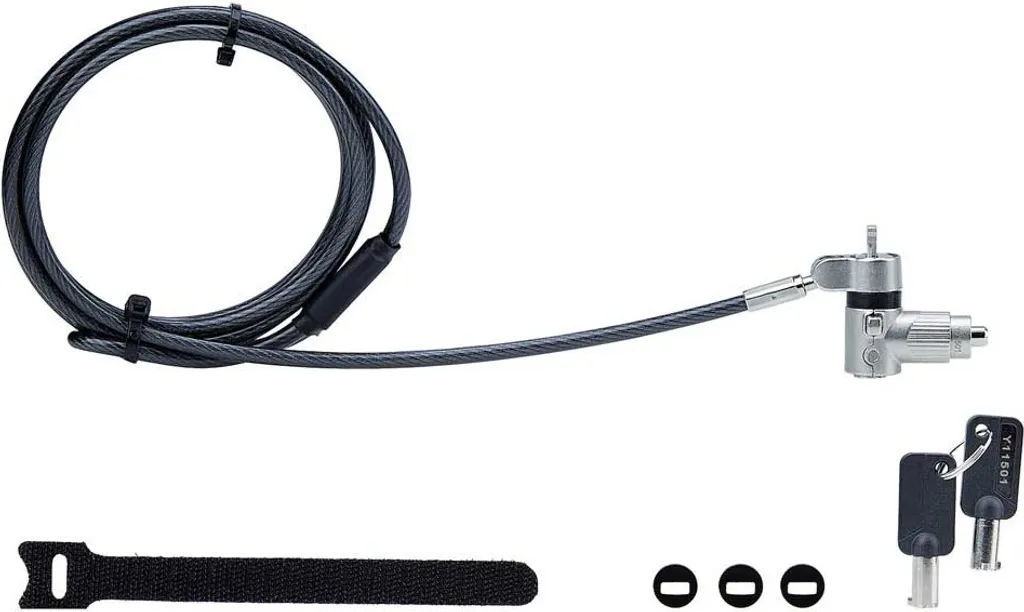 Sécuriser un PC Portable en Bureau Partagé : Câble Antivol Universel 3/1