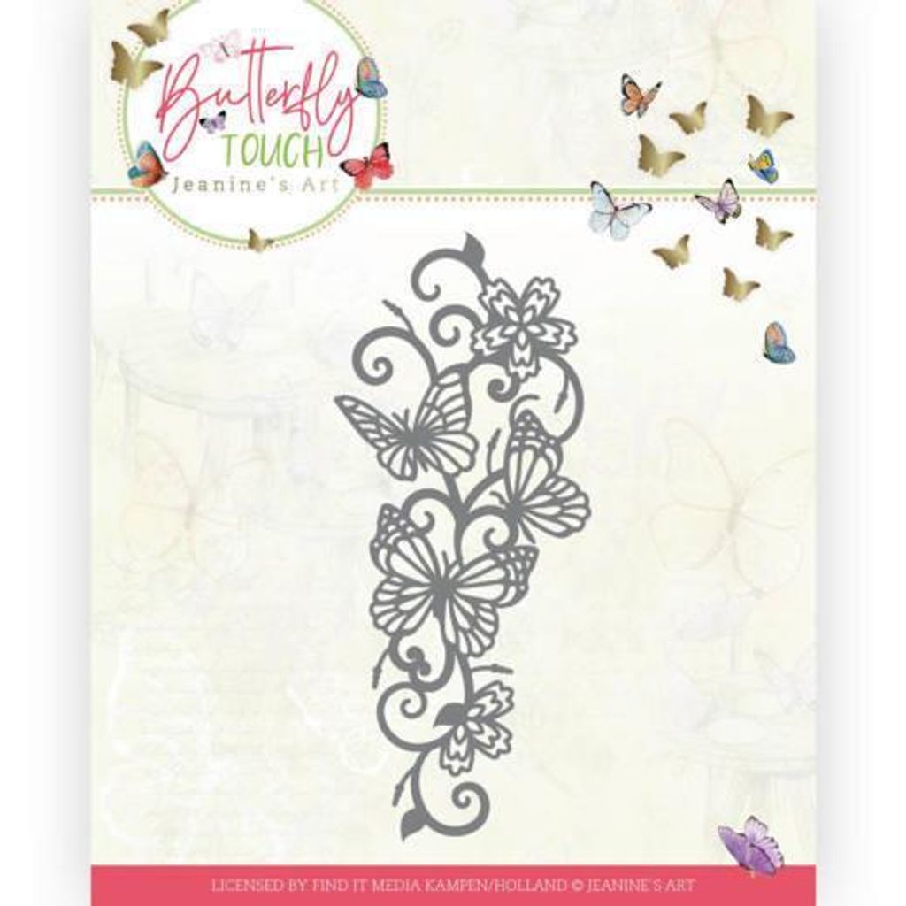Stanzschablone - Jeanines Art - Schmetterling Touch - Produktbild 