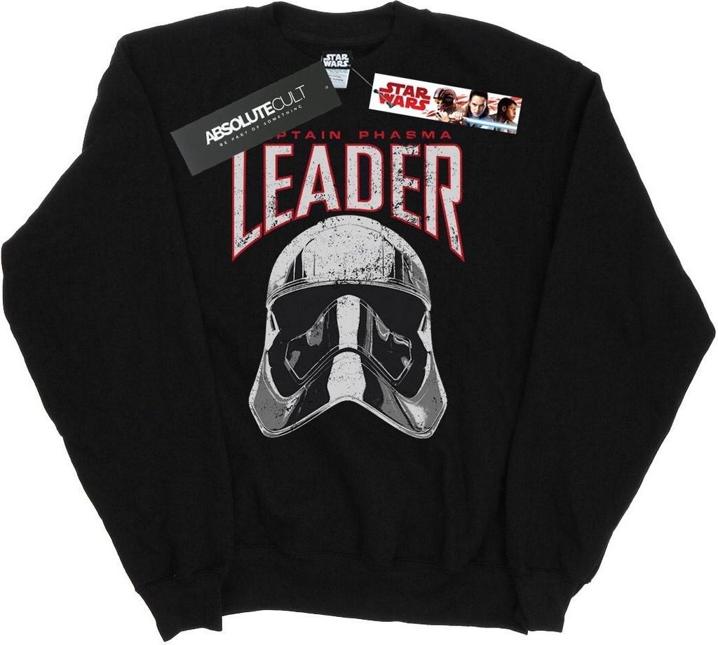 Star Wars - "The Last Jedi Leader" Sweatshirt für Herren BI46159 (M) (Schwarz)