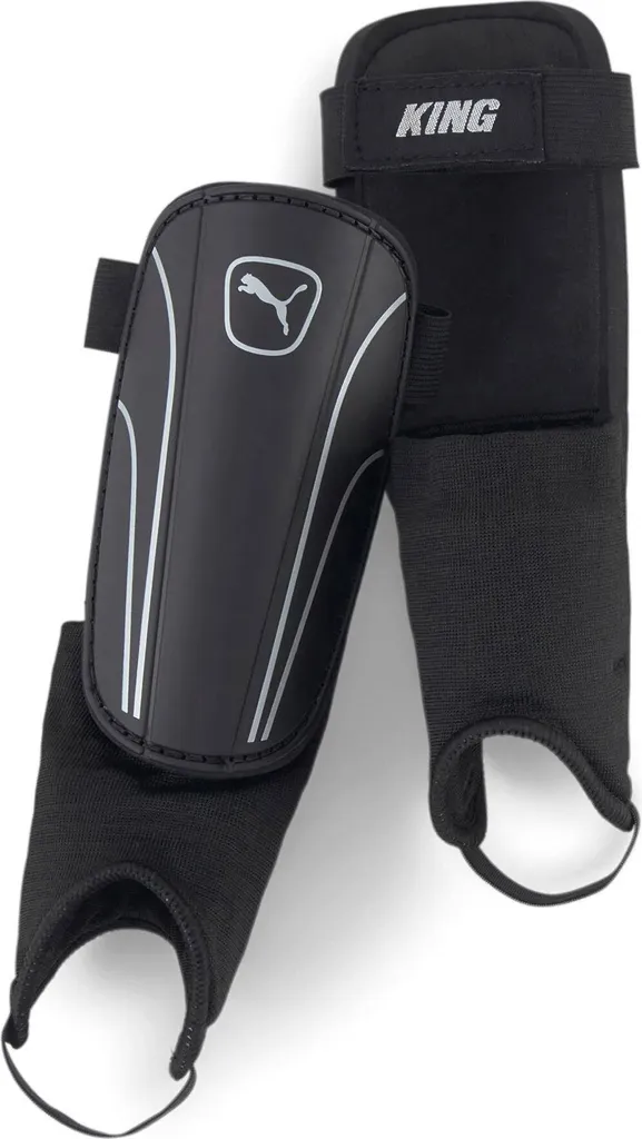 Protège-tibias de football PUMA King S pour match et entraînement