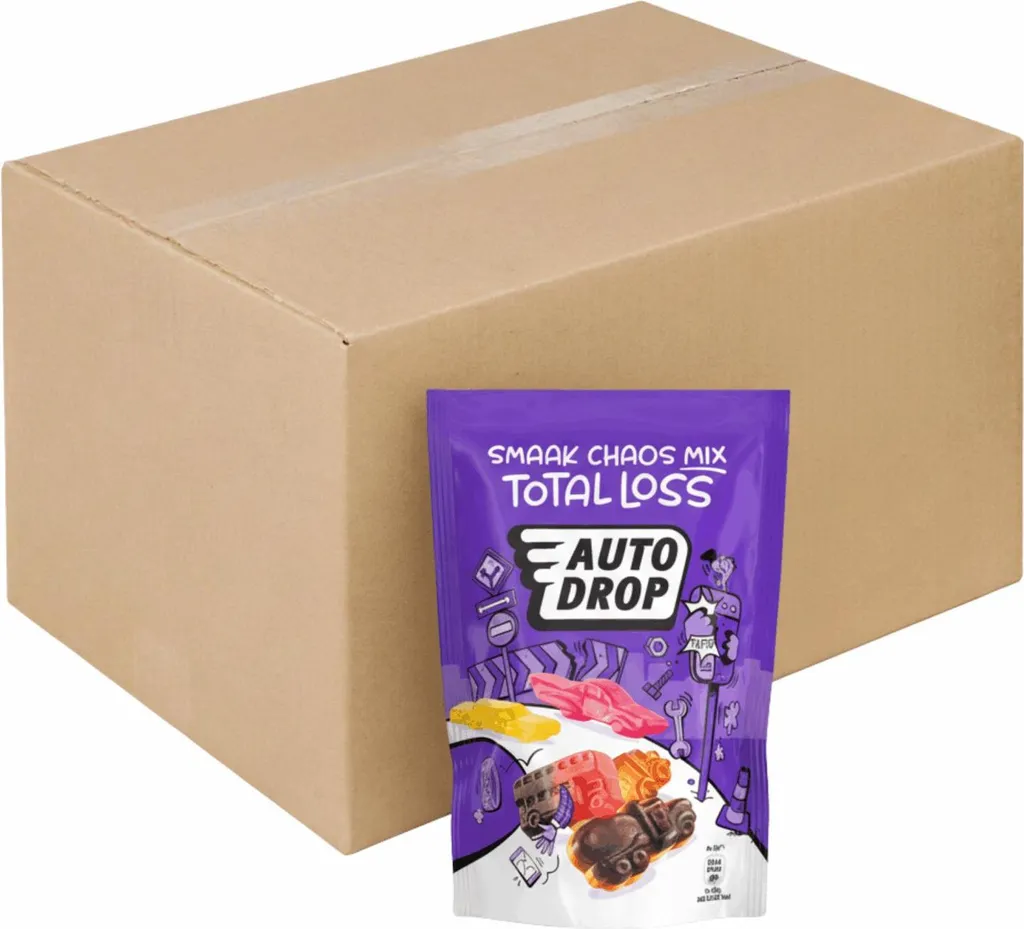 Autodrop Totalverlust Bonbons Réglisse Fruitée - Pack Familial 16x150g