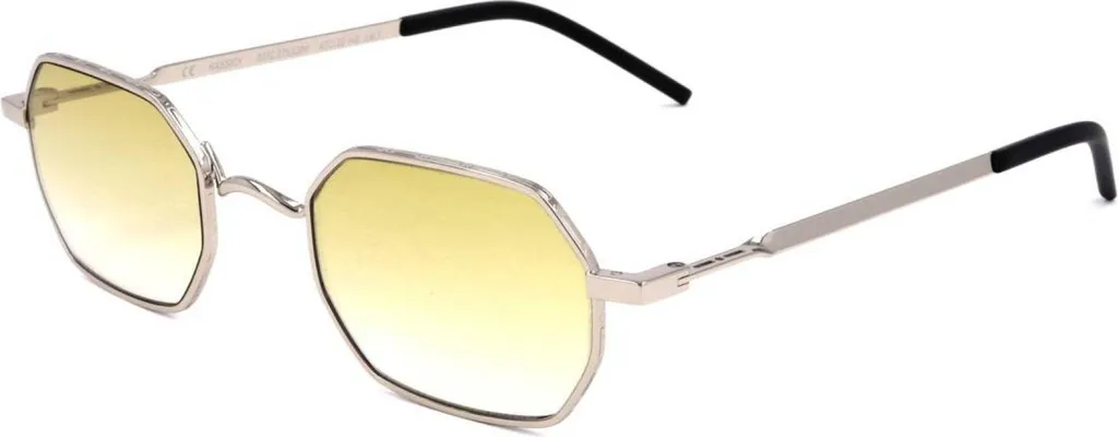 Italia Independent 0332 KASSIDY Silver | Occhiali Ottagonali Metallo