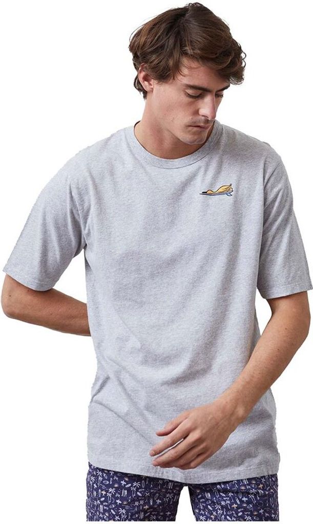Altonadock 124275040743 Kurzarm-t-shirt Grau 2XL Mann Grau 2XL