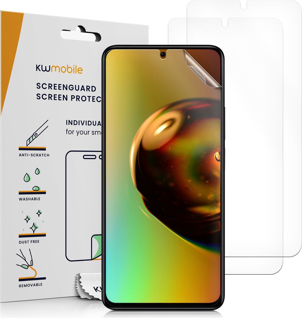 kwmobile 3x Folie matt kompatibel mit Xiaomi Redmi Note 11 / Note 11S - Displayschutzfolie Schutzfolie - Displayschutz Displayfolie entspiegelt
