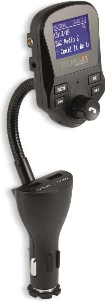 Écoutez la Radio DAB+ sans Grésillements avec le Technaxx FMT1500BT FM